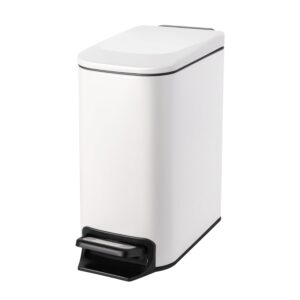 Cesun Small Bathroom Trash Can with...
