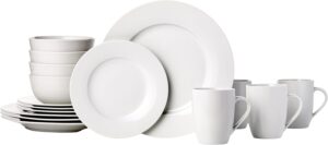 Amazon Basics 16-Piece Porcelain Di...