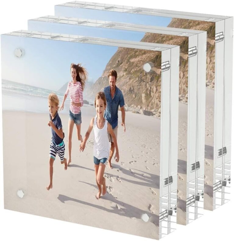 AITEE 4×4 Acrylic Picture Fram...
