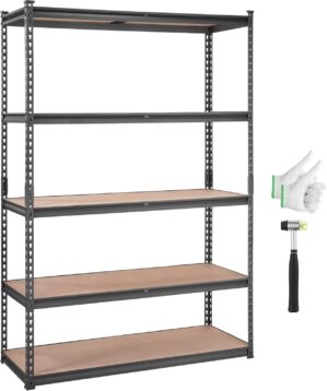 VEVOR Storage Shelves 5-Tier Adjust...