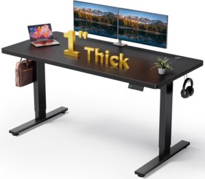 Black 60×28 in Electric Standi...