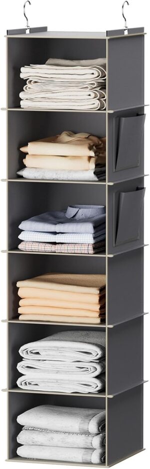 YOUDENOVA Hanging Closet Organizer ...