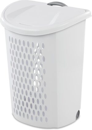 Portable Wheeled Plastic Laundry Ba...