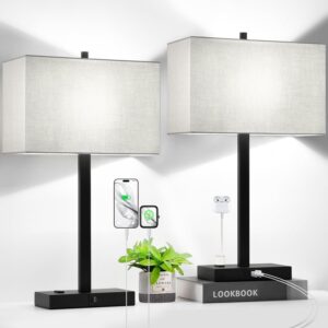 21″ Touch Bedside lamps with ...