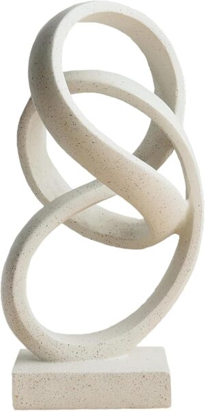 10″ Modern Abstract Ribbon De...