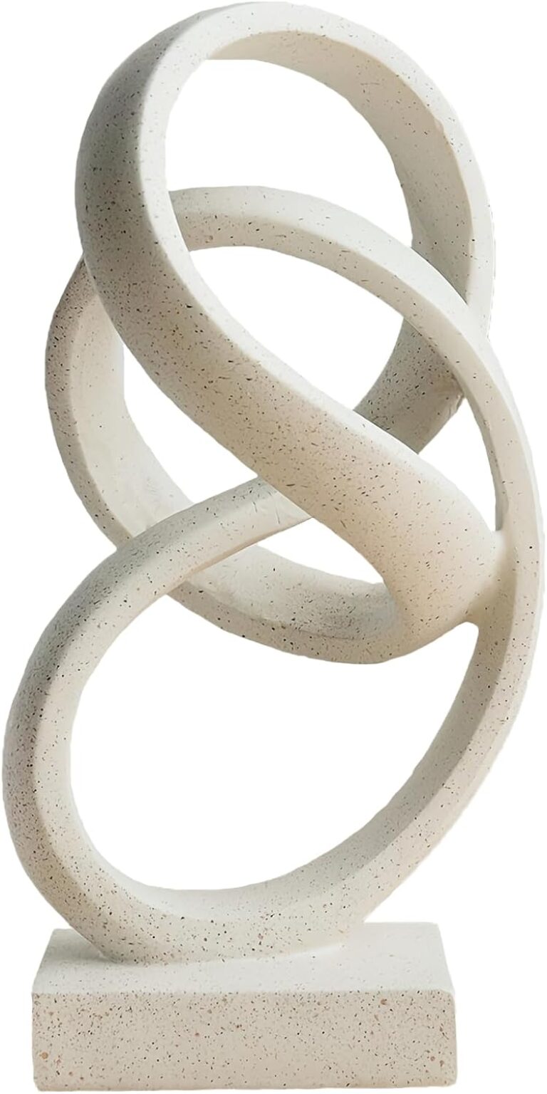 10″ Modern Abstract Ribbon De...