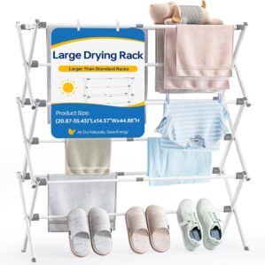Extra Large Clothes Drying Rack, 14...