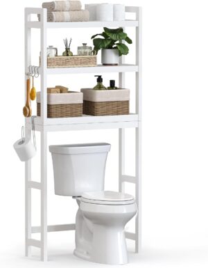 SONGMICS Over The Toilet Storage, 3...