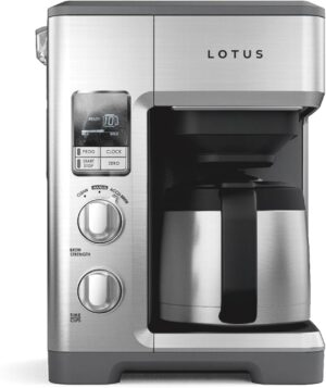 Lotus Coffee Maker with Grounds Sca...
