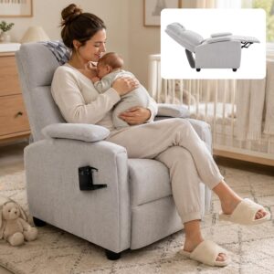 HRVEOCEI Modern Small Recliners for...