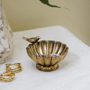 NIKKY HOME Vintage Gold Bird Jewelr...