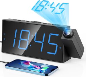 Mesqool Digital Projection Alarm Cl...
