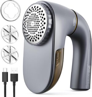 POPCHOSE Fabric Lint Shaver, 6-Leaf...