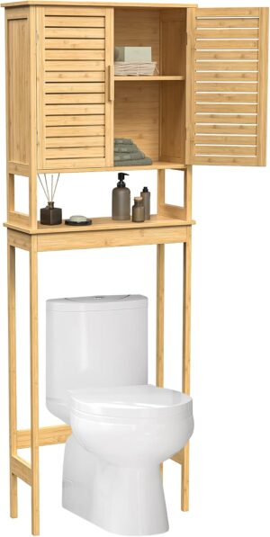 SONGMICS Over The Toilet Storage Ca...