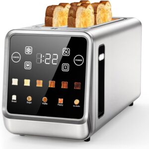 Long Slot Toaster 4 Slice with Touc...
