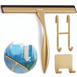 Gold Squeegee for Shower Glass, 14&...