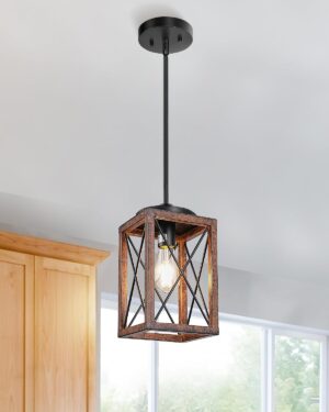 DEWENWILS Farmhouse Pendant Light, ...
