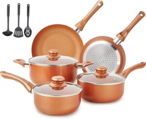 M MELENTA Pots and Pans Set Ultra N...