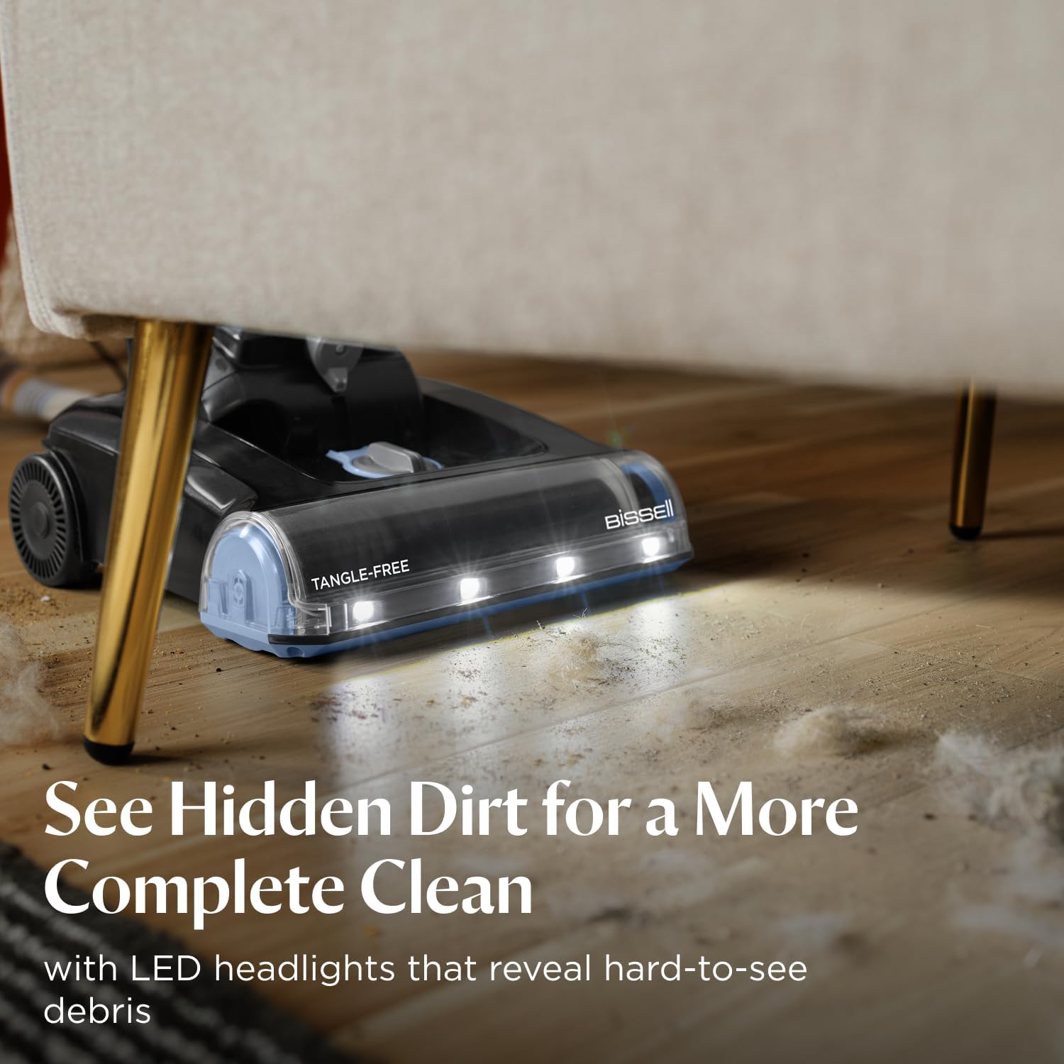 Bissell CleanView Max Tangle-Free, LED Headlights, Extension Wand 4072L | Active extension wand for above-floor reach; pet tools included; max suction; tangle-free brush roll - Image 2