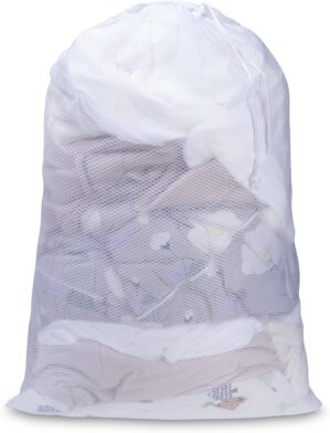 Meowoo Large Mesh Laundry Bag, 24×...