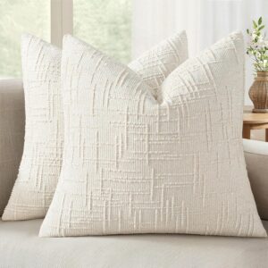 MIULEE Chenille Textured Throw Pill...