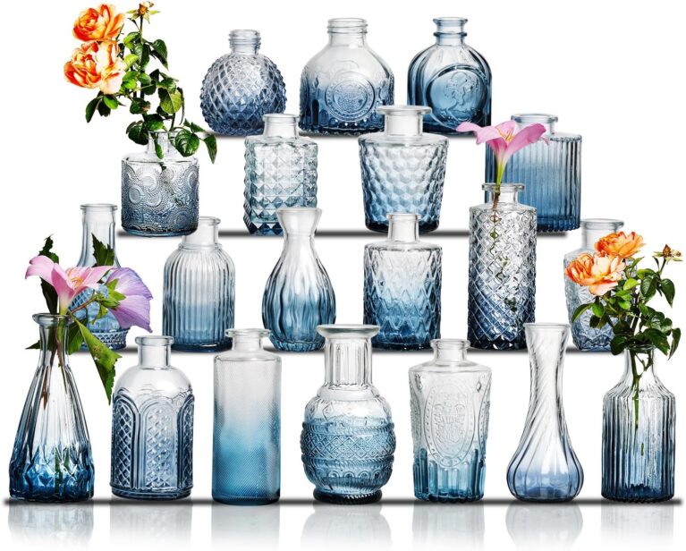 Glass Bud Vase Set of 20 – Sm... – 8211