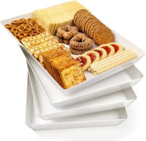 4-Pack Plastic 16″ x 11″...