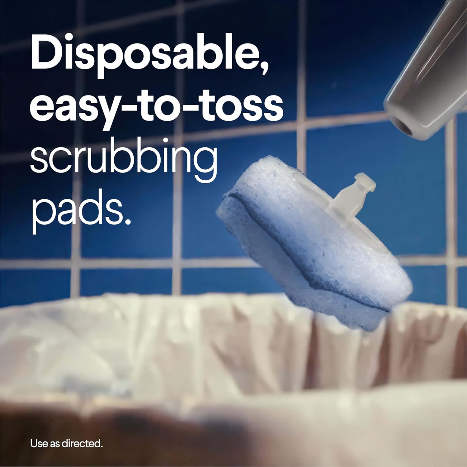 Clorox ToiletWand Toilet Bowl Cleaner- Toilet Brush, Storage Caddy and 16 Disinfecting Refill Heads - Image 6