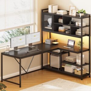 SEDETA L Shaped Computer Desk with ...