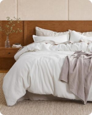 Bedsure PureWoven 3 Pieces 100% Cot...