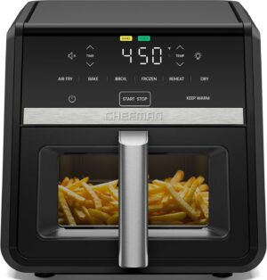 Chefman Air Fryer 9 Qt | TurboFry 7...