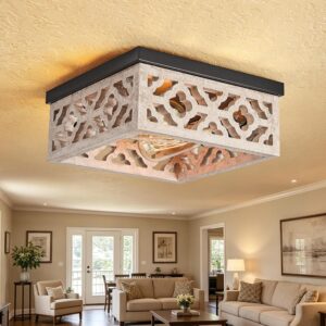 Tarentlight Farmhouse Flush Mount C...