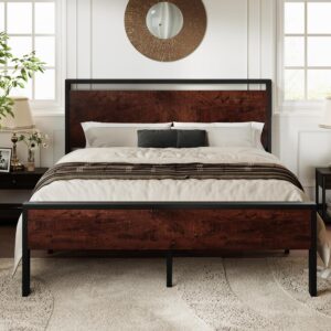 Allewie Queen Size Bed Frame, Heavy...