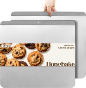 2 Pieces Large Flat Cookie Sheet No...
