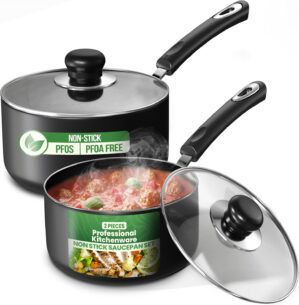 Utopia Kitchen Nonstick Saucepan Se...