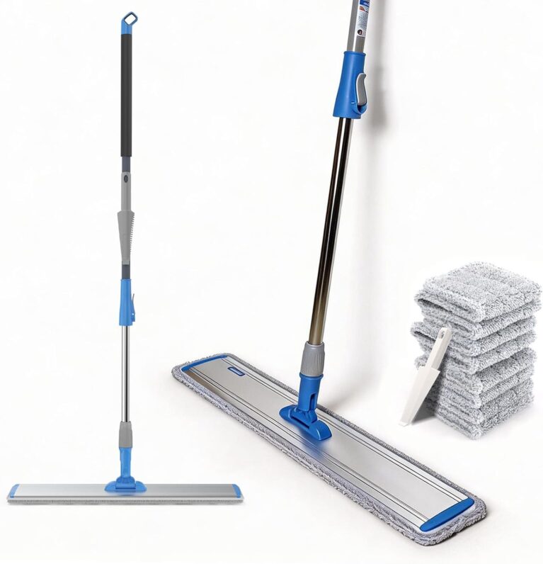 24 in Microfiber Wet & Dry Mops H...