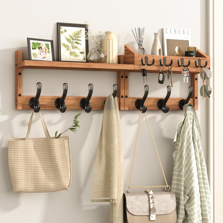 Evermagin 29″ Coat Rack Wall Mou...