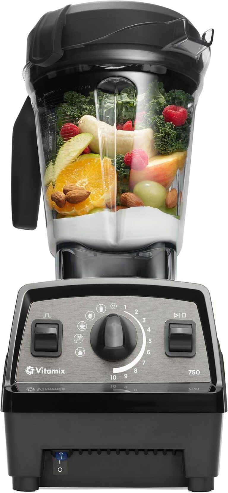 Vitamix Propel Series 750 Professional-Grade Blender, 4 Programs, Black | 64 oz. Container, Kitchen Appliance for Smoothies, Soups and More, Pulse, Variable Speed, Self-Cleaning Program