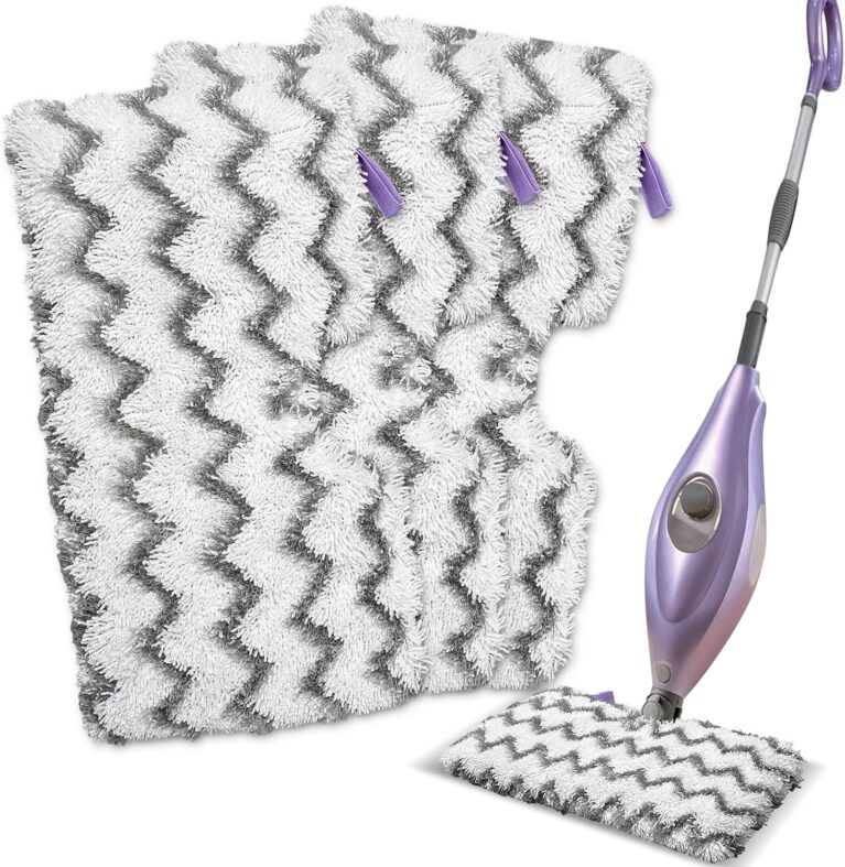S3501 S3601 Steam Mop Replacement Pads Compatible with Shark Steam Pocket Mops S3501 S3601 S3550 S3801 S3901 S3601D S3801CO S3901D S3455K S2902 SE450, Washable Microfiber Mop Pads Reusable, 3 Pack