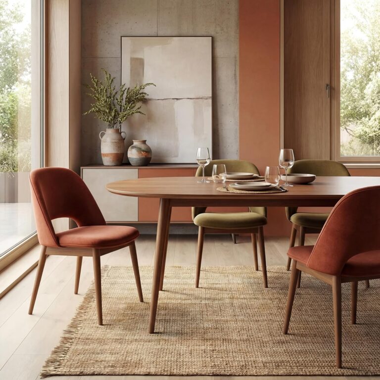 nuLOOM Daniela Natural Solid Flatweave Area Rug, 4' x 6'