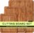 ROYAL CRAFT WOOD Wooden Cutting Boards for Kitchen Meal Prep & Serving – Bamboo Non Toxic Cutting Board Set with Deep Juice Groove Side Handles – Charcuterie & Chopping Butcher Block for Meat (3 Pcs)
