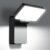 40W Modern Outdoor Wall Light, 360° Rotatable Neighbor-Friendly | 3000LM 5000K, IP65 Waterproof, Anti-Rust, Wall Mount, 85-265V, Switch Control Security Light for Porch Garage Backyard