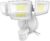 Onforu 90W 10000LM LED Motion Sensor Outdoor Lights, 4-Head Dusk to Dawn Outdoor Lighting, Hardwired Flood Lights, IP66 Waterproof 6500K Security Floodlight for Outside (White)