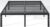 NEW JETO Metal Bed Frame,Queen Size Bed Frame with Storage Space,Heavy Duty Sturdy Mattress Foundation,Easy Assembly,No Box Spring Needed, Black,14 Inch,Queen