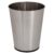 Bath Bliss 5 Liter Small Wastebasket, Stainless Steel | Compact Round Open Top Trash Can | Durable Bathroom Bedroom Dorm Office Garbage Bin | Stylish Space-Saving Waste Disposal Container