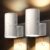 L LOHAS LED Night Light Plug in, Night Lights Plug into Wall, Soft White | Dusk to Dawn Sensor Soft Nightlights,Modern, 100LM, Dimmable Night Lights for Adults Hallway Bedroom Bathroom Kitchen[2 Pack]