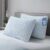 Cotelovo Shredded Memory Foam Soft Bamboo Viscose Pillows Adjustable Hypoallergenic Hotel Quality Bed Pillows for Side, Back and Stomach Sleeper, Oeko-TEX Certified Queen Size Set of 2