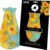 Collapsible and Expandable Plastic Flower Vase, Unbreakable, Foldable, Decorative Modern Centerpieces, Table Decorations, Van Gogh Sunflowers, 1 Pack