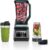 Ninja BN751 Professional Plus DUO Blender, 1400 Peak Watts, 3 Auto-IQ Programs for Smoothies, Frozen Drinks & Nutrient Extractions, 72-oz. Total Crushing Pitcher & (2) 24 oz. To-Go Cups, Black | 1400 peak-watt Total Crushing & Extractor blades. 3 Auto-iQ programs for smoothies. 72-oz pitcher + (2) 24-oz cups.