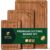 ROYAL CRAFT WOOD Wooden Cutting Boards for Kitchen Appliances – Non Toxic Bamboo Wood Cutting Board Set with Deep Juice Groove, Side Handles, Charcuterie & Butcher Block for Meat, Meal Prep & Serving